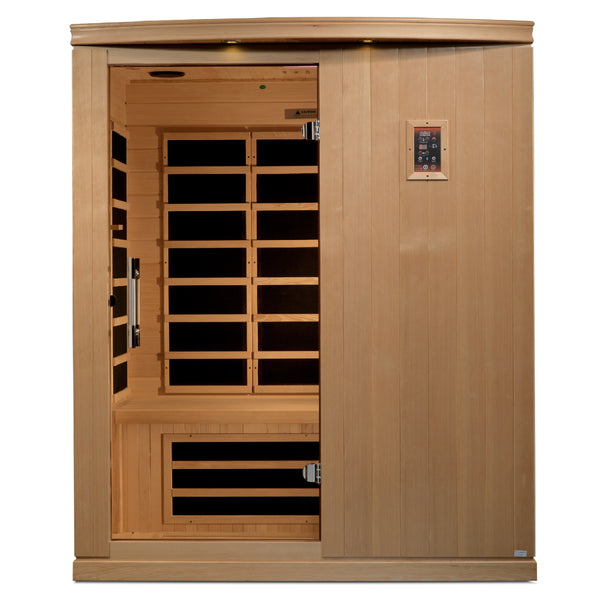 Madrid Elite 3 Person Ultra Low EMF FAR Infrared Sauna Dynamic Saunas