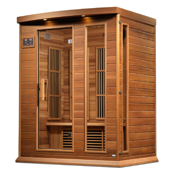 Maxxus "Montilemar Edition" 3 Person Near Zero EMF FAR Infrared Sauna