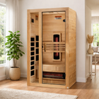 ***New 2026 Model*** Dynamic Gracia 1-2-Person Full Spectrum Near Zero EMF FAR IR Sauna (DYN-6119-03 FS)