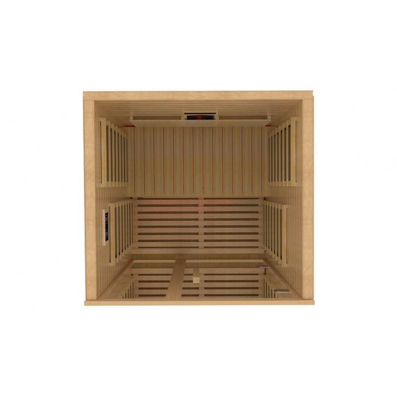 ***New 2026 Model*** Dynamic Gracia 1-2-Person Full Spectrum Near Zero EMF FAR IR Sauna (DYN-6119-03 FS)