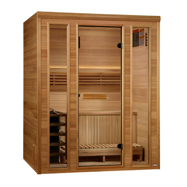2025 Golden Designs "Andermatt" 3 Person Traditional Steam Sauna (GDI-7030-01)