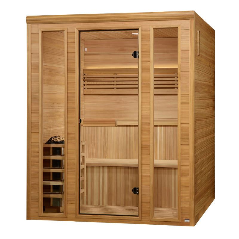 2025 Golden Designs "Engelberg" 6 Person Traditional Steam Sauna (GDI-7060-01)