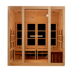***New 2026 Model*** Golden Designs 8 Person Full Spectrum Near Zero EMF FAR IR Sauna (GDI-6880-03 FS)