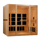 ***New 2026 Model*** Golden Designs 8 Person Full Spectrum Near Zero EMF FAR IR Sauna (GDI-6880-03 FS)