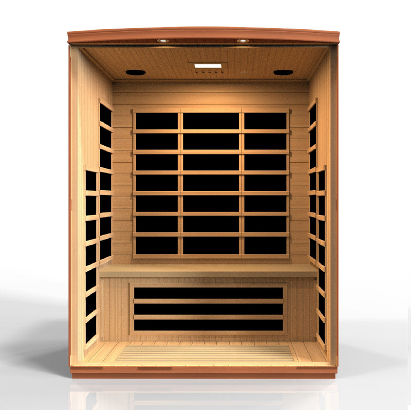 Dynamic "Lugano" 3 Person Ultra Low EMF FAR IR Sauna (DYN-6336-02 Elit ...