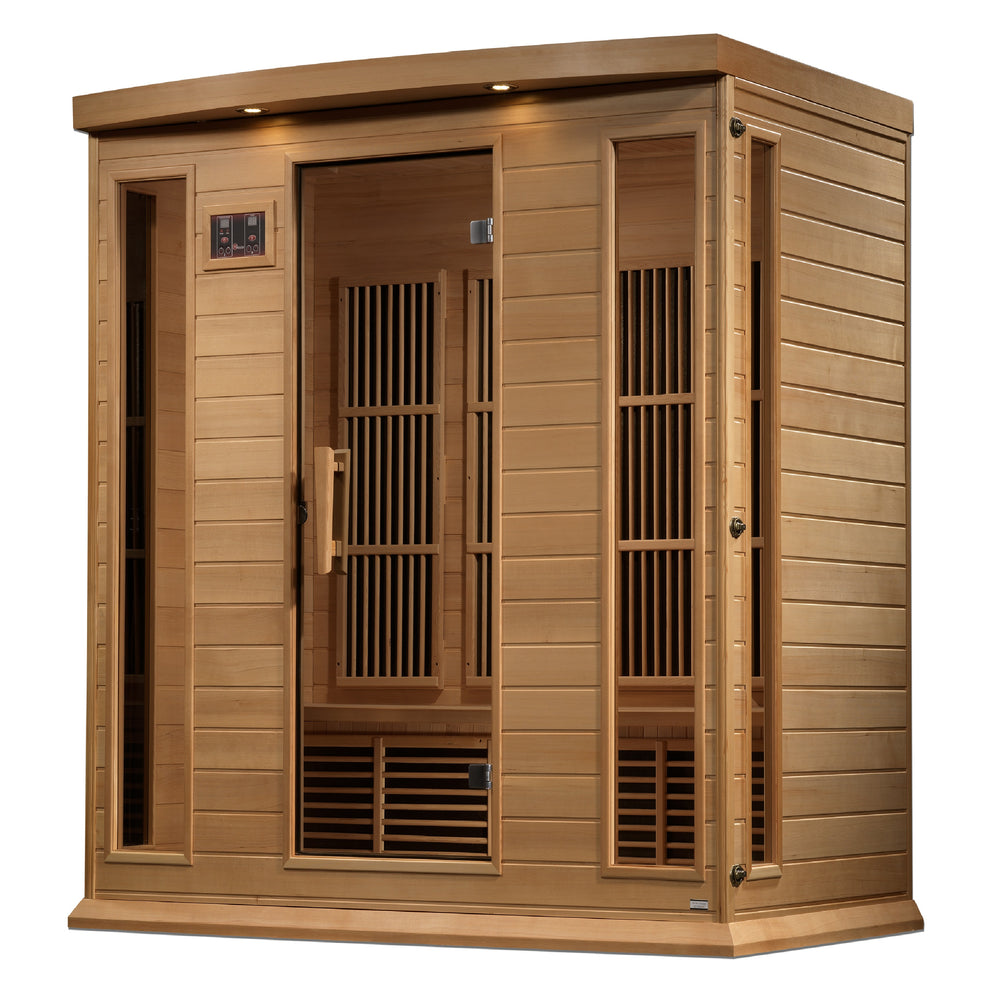 Maxxus 4 Person Near Zero EMF FAR IR Sauna (MX-K406-01-ZF HEM