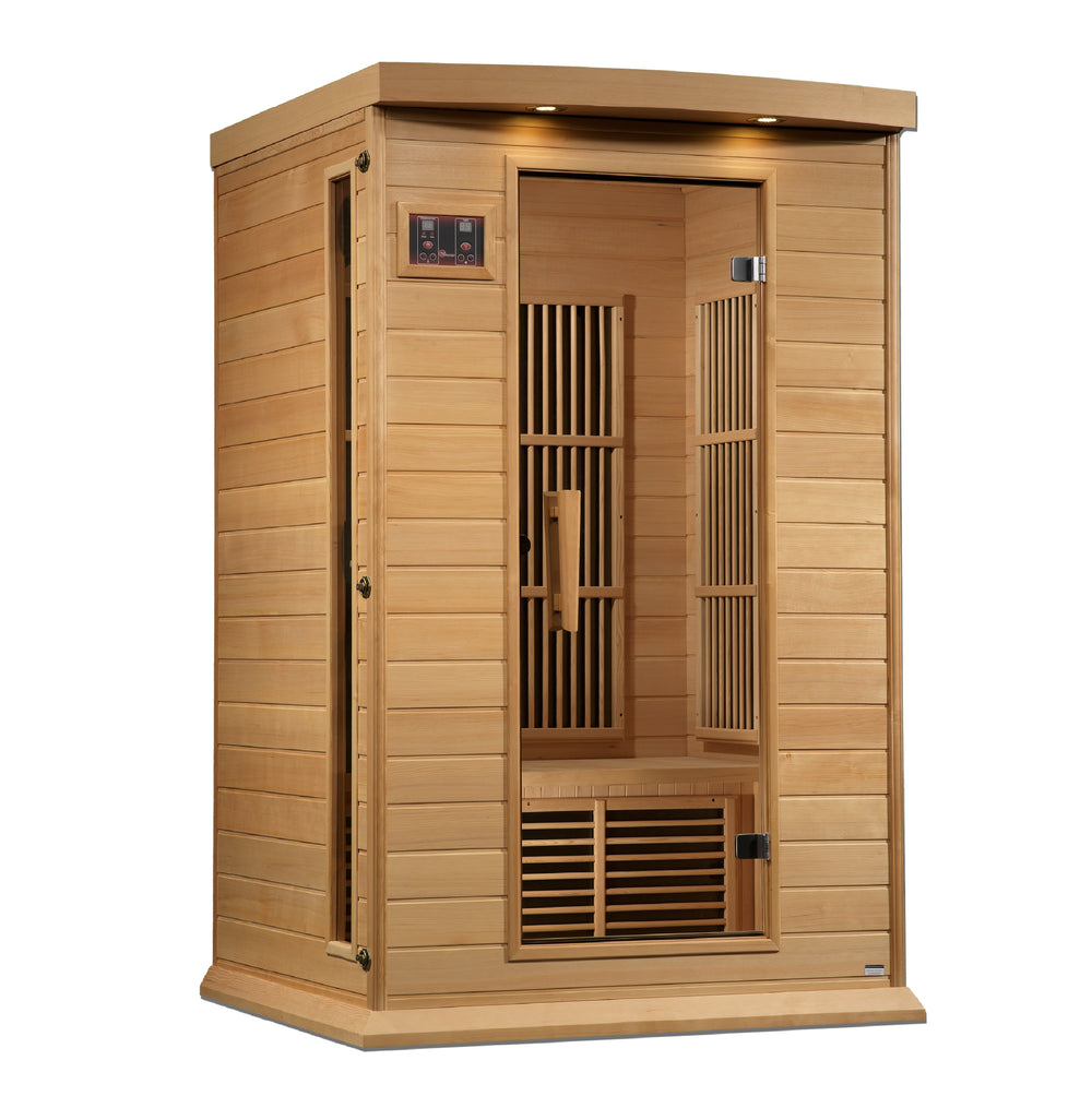 Maxxus 2 Person Near Zero EMF FAR IR Sauna (MX-K206-01-ZF